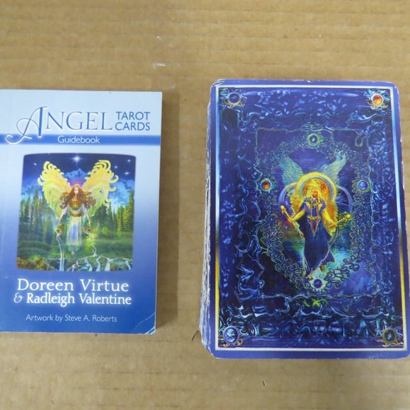 Angel Tarot Oracle Cards Doreen Virtue 78 Card Deck & Guidebook COMPLETE - Picture 6 of 12